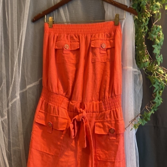 Toxik3 Pants - Toxik3 Red Sleeveless jumpsuit​